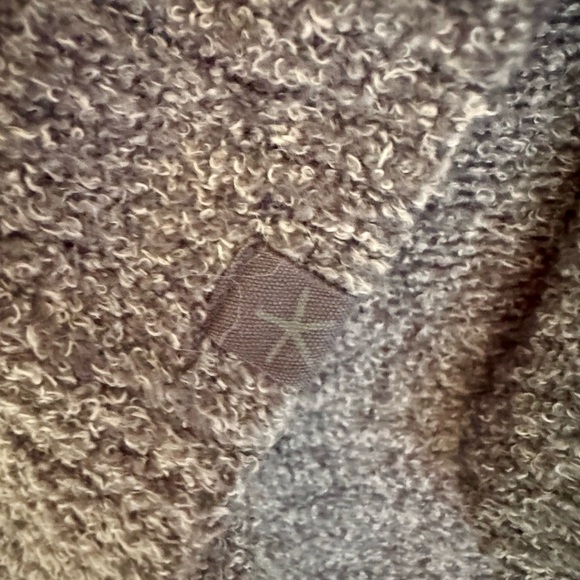 Barefoot Dreams Bamboo Chic Lite Circle Cardigan Pocketed Women's Medium Gray - Picture 6 of 8